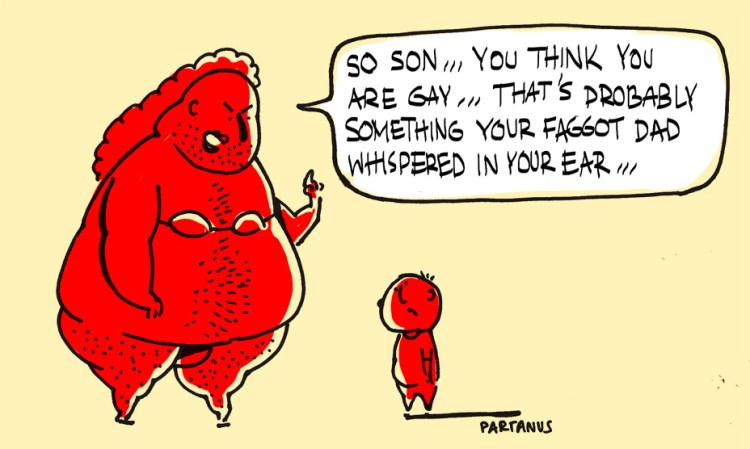 parent talks son into homo sexuality